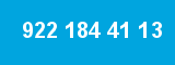 922 184 41 13